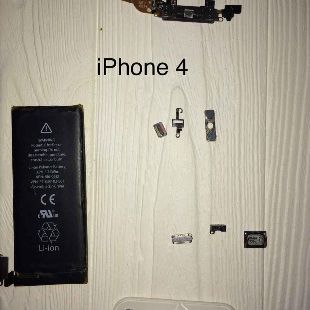 iPhone 4/ Айфон 4 на запчасти / плата / шлейф/ камера 4s