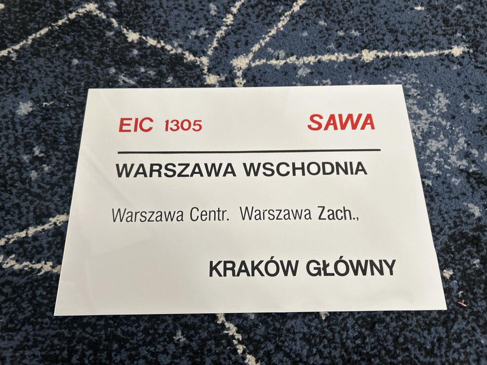 Tablica relacyjna/kierunkowa EIC 3104 Sawa
