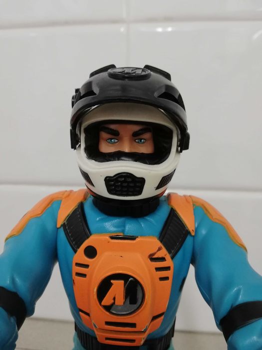 Action Man Polar Mission, boneco e mota, pouco uso, imperdível
