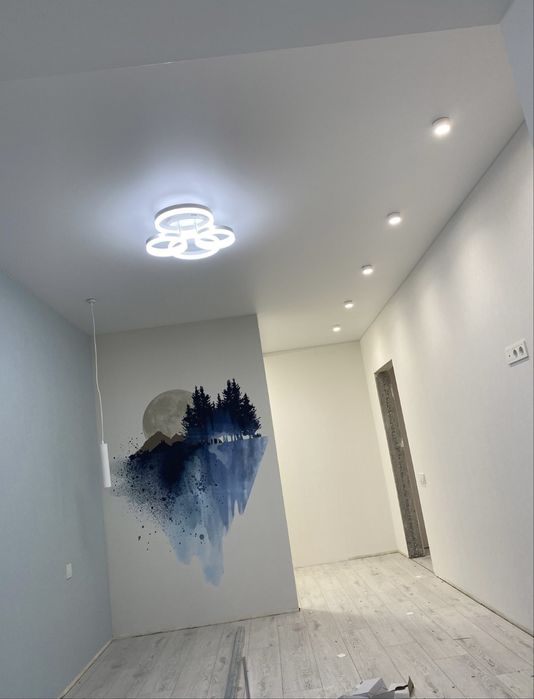 Натяжні стелі 320 грн м/2