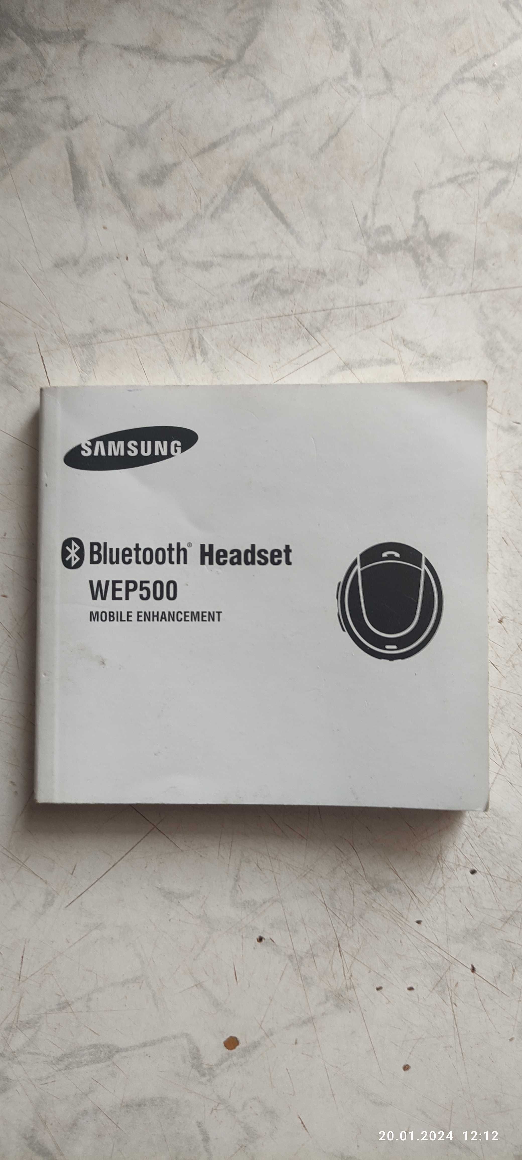 Bluetooth-гарнитура Samsung WEP-500