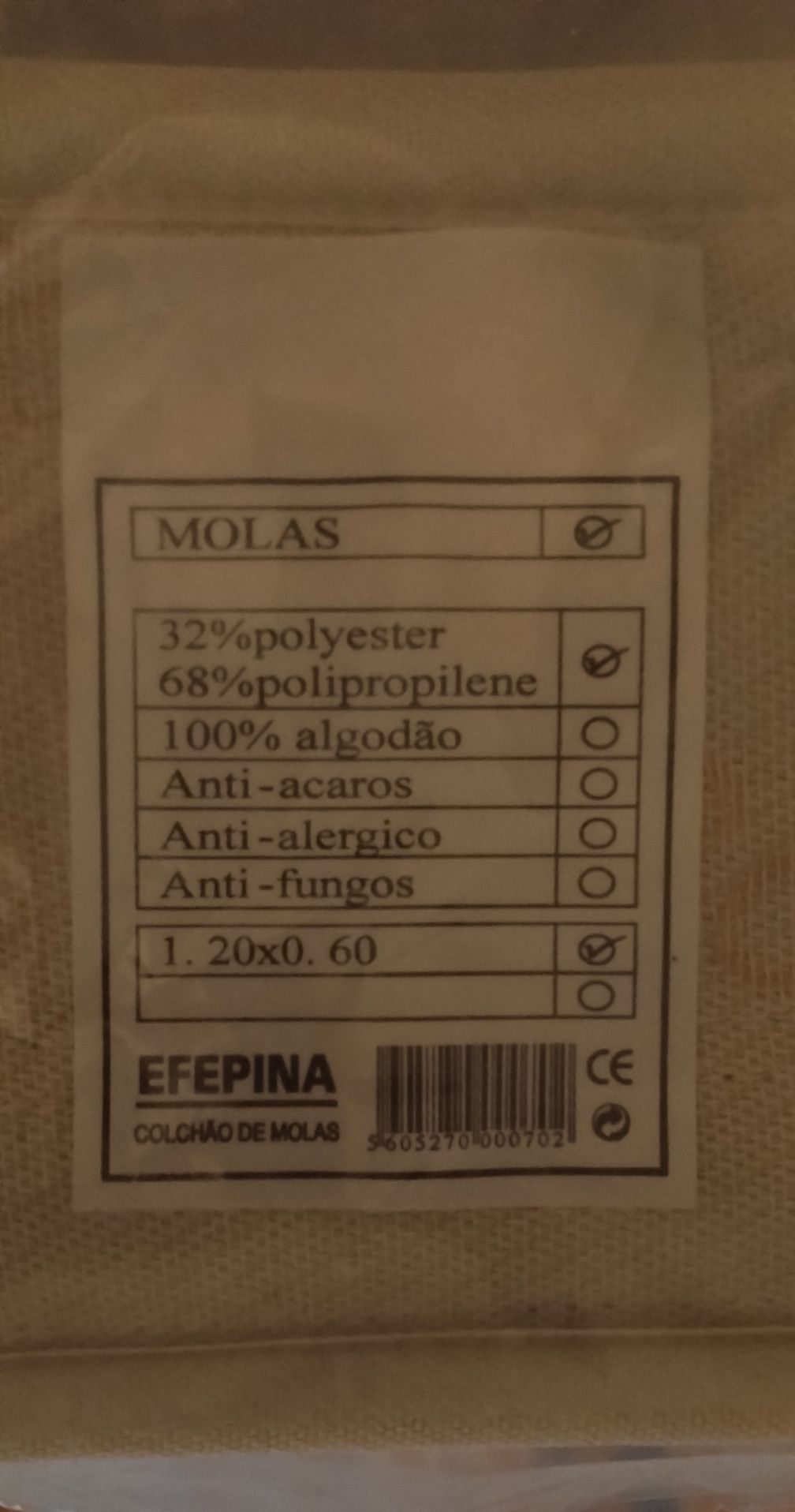 Cama Berço + Colchão