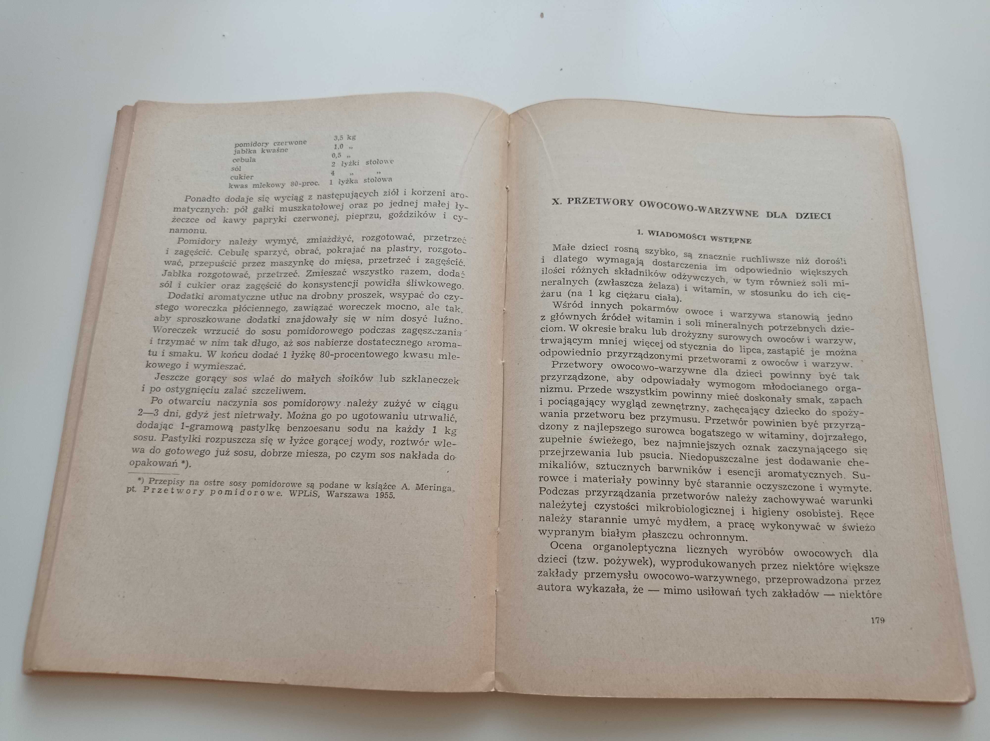 Andrzej Mering Domowe przetwory z owoców i warzyw 1965