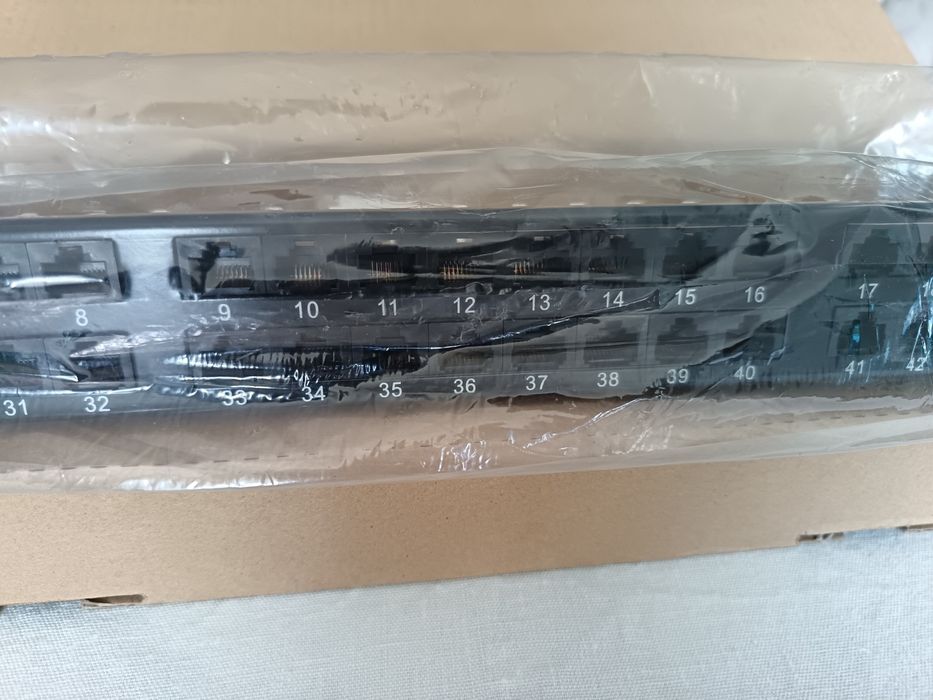"Patch Panel" 48 Portas IDC-Dual T568A&T568B.