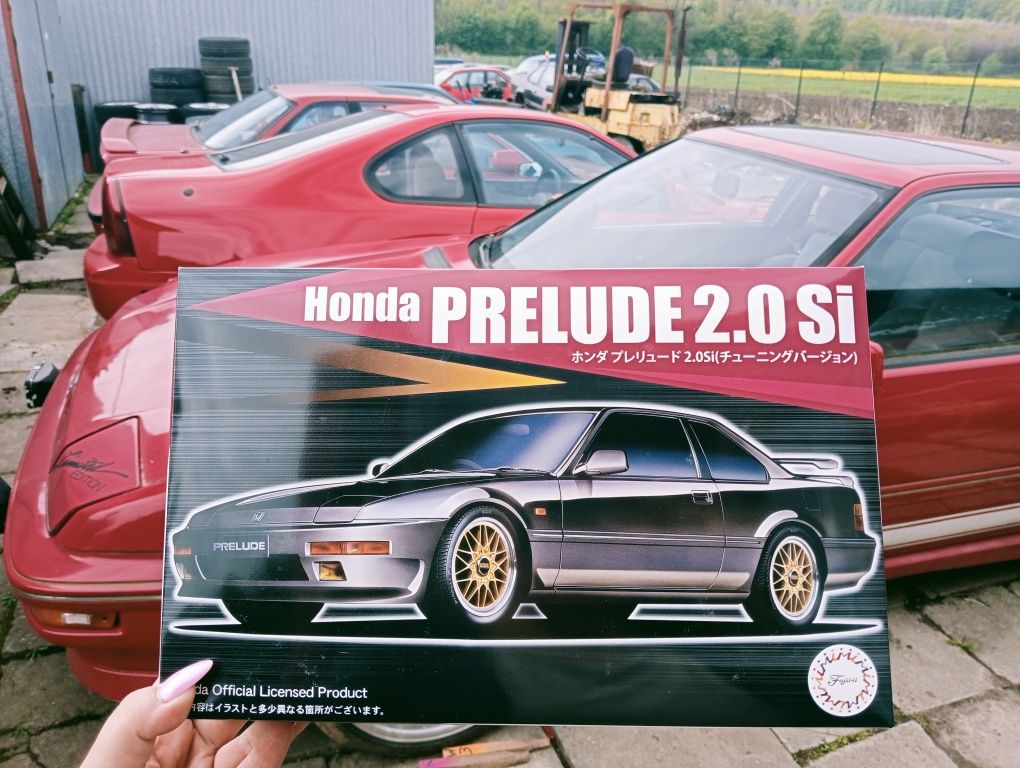 Honda Prelude 3 model do sklejania