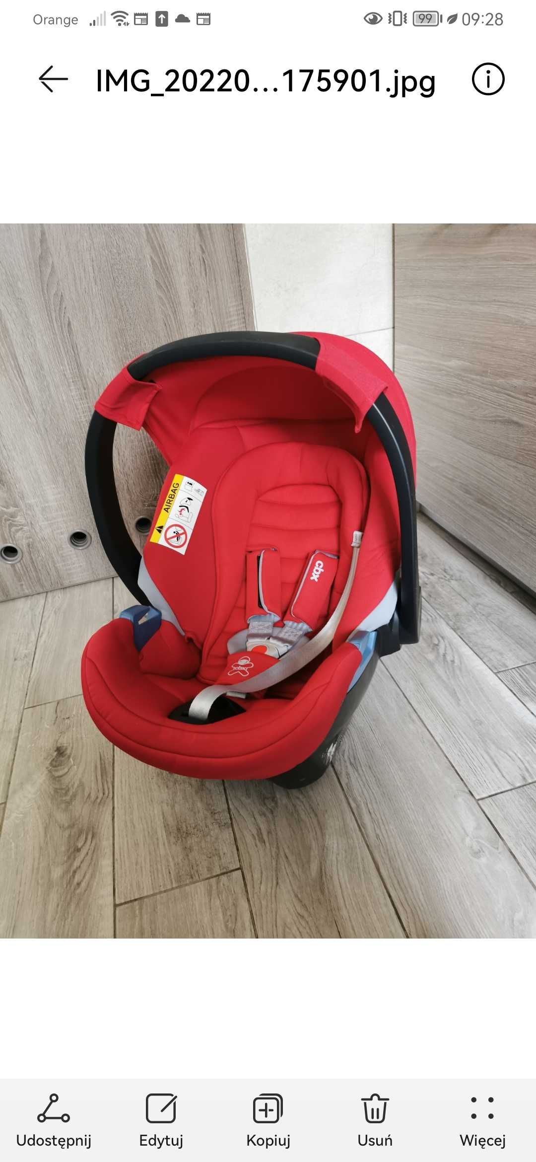 Fotelik Cybex Aton 0-13kg