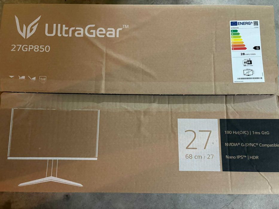 Monitor Nano IPS 1ms UltraGear 27GP850-B