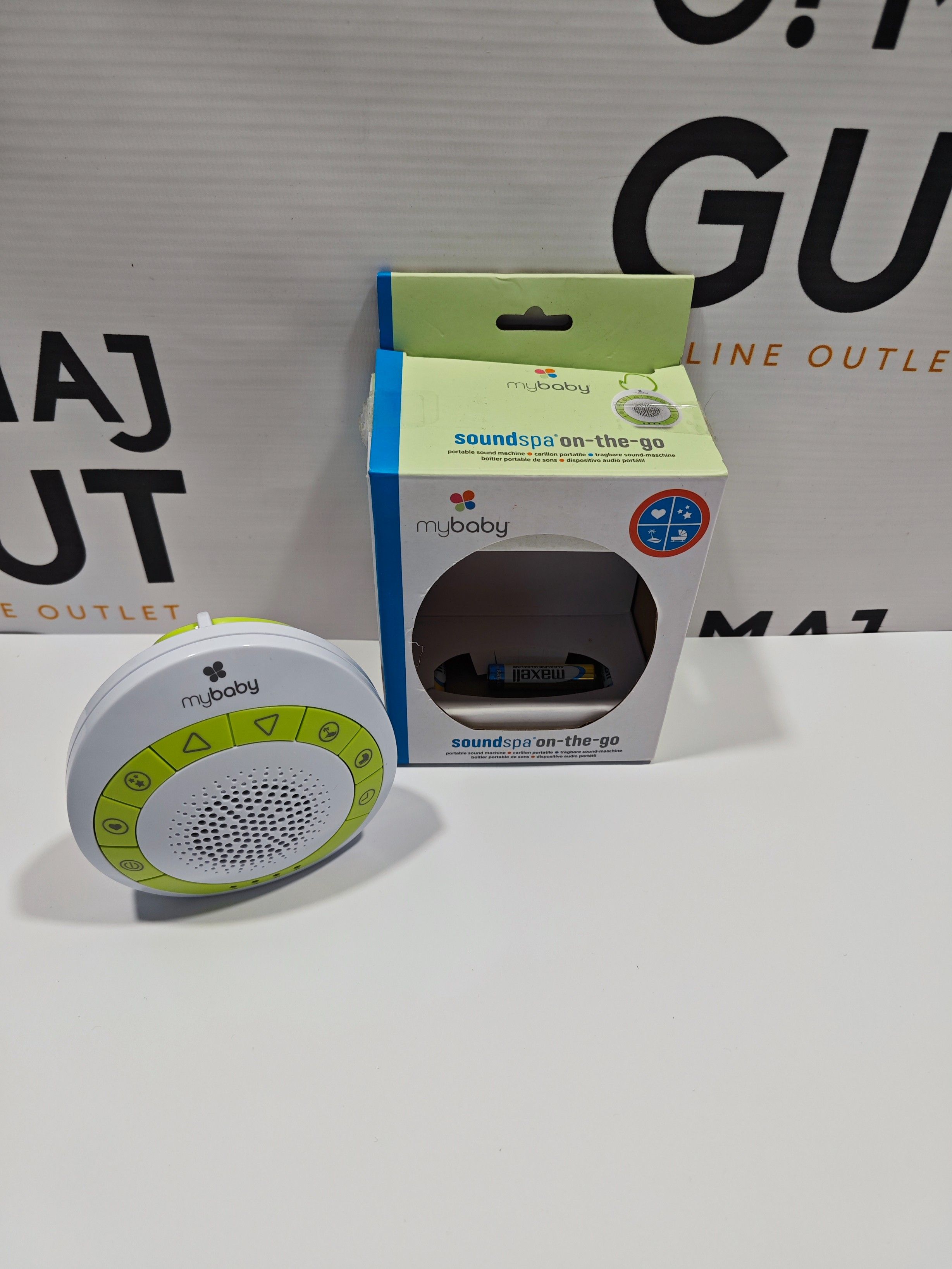 Mybaby Soundspa On-The-Go Szumiś Na Sen 4 Dźwięki