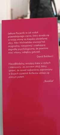 "Pacjentka", Alex Michaelides, Książka thriller na zimowe wieczory