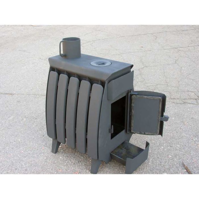 Печь буржуйка, типа Булерьян, металл 4мм, Піч Булер*ян , 134м3