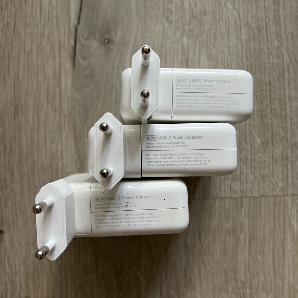 Зарядний пристрій MacBook Apple 61W 87W USB-C Power Adapter