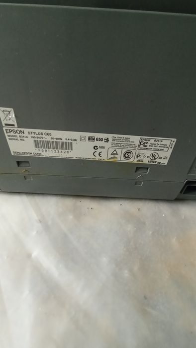 Epson stylus c65