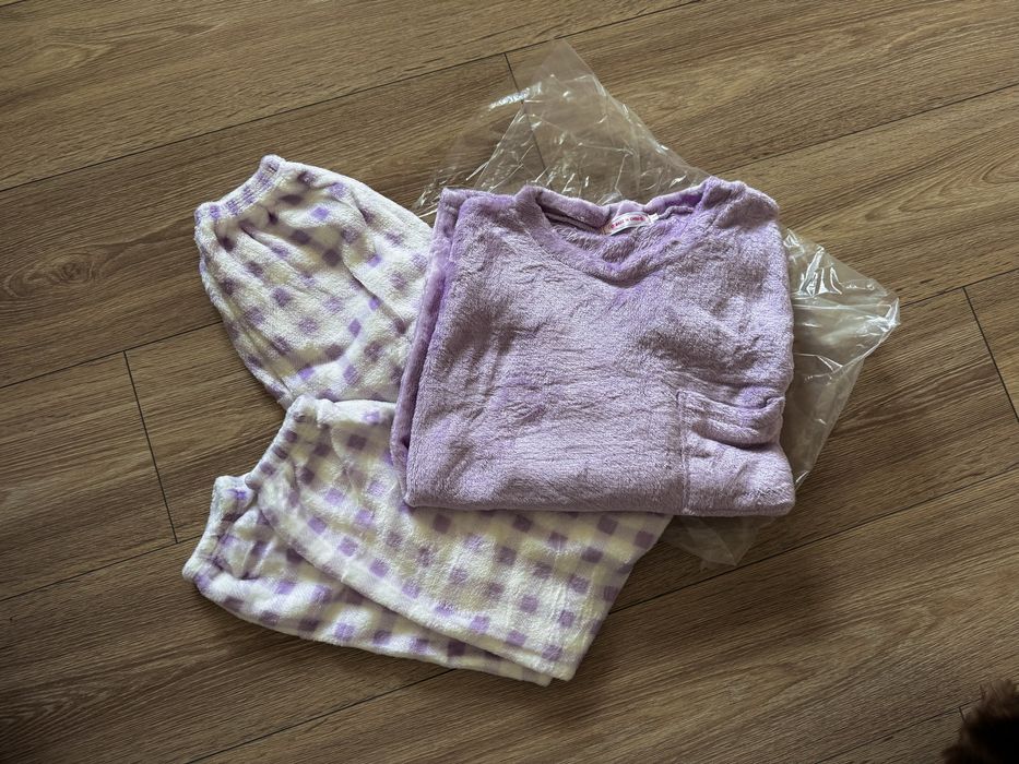 Новий домашній костюм піжама зимовий теплий махровий штани кофта