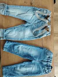 Spodnie jeansowe h&m Reserved 86