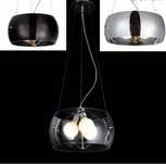 Lampa wisząca COSMO czarna (Azzardo)-nowy klosz!