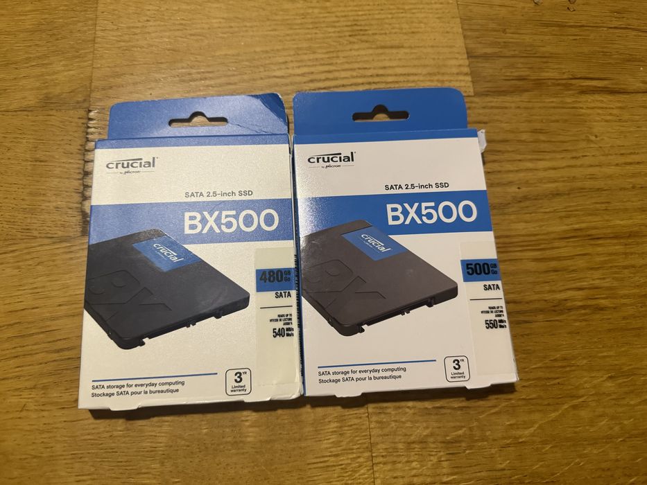 SSD диск Crucial 500GB нові