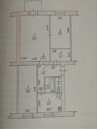 Продам 3 ком. полнометражную квартиру