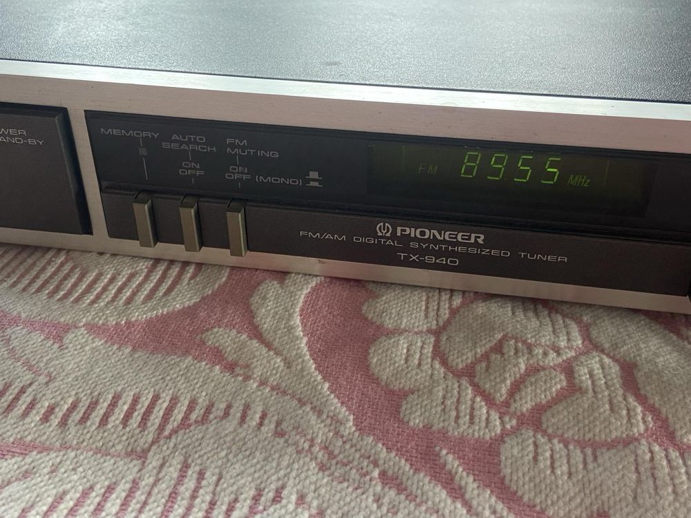 Cyfrowy tuner Pioneer TX- 940, 1983-84 r.