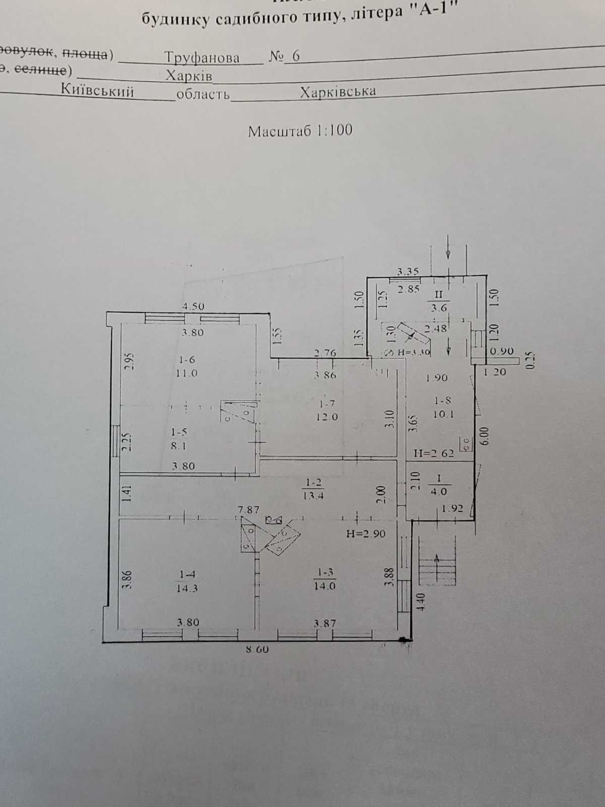 Продам свой ветхий дом в центре