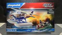 PLAYMOBIL City Action 70779 Policyjny Hydroplan Pościg OPIS!