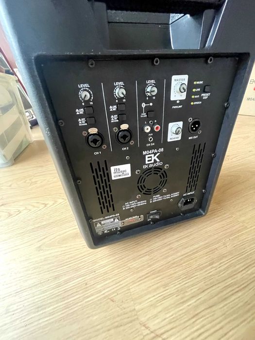 Colunas - Ek Audia PA System Compacto 800W