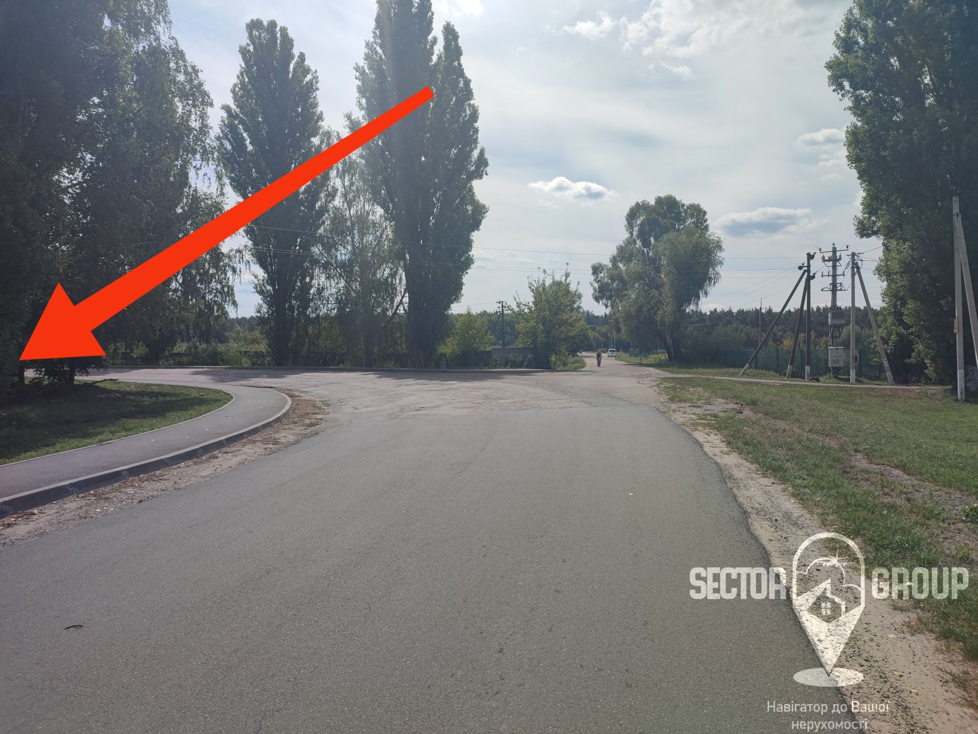 Фасад на Овочевій 10 соток