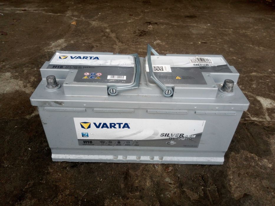 Akumulator agm Varta 105ah 2022rok