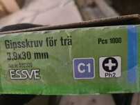 Wkręty do drewna stali na taśmie essve 3,9x40mm Ocynkowane