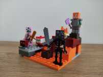 LEGO Minecraft 21139 - Walka w Netherze