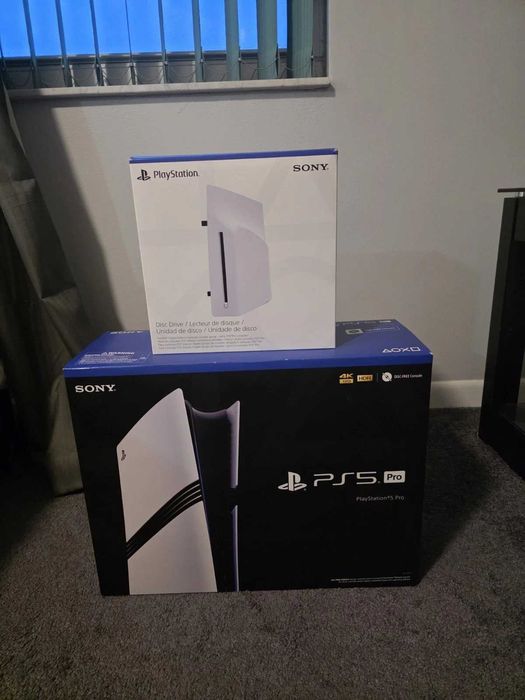 Playstation 5 Pro | Napęd | Dysk 2TB | Zestaw Gier | Ładowarka Pada