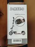 Самокат D-MAX 9. Складний. Чорний. Новий.