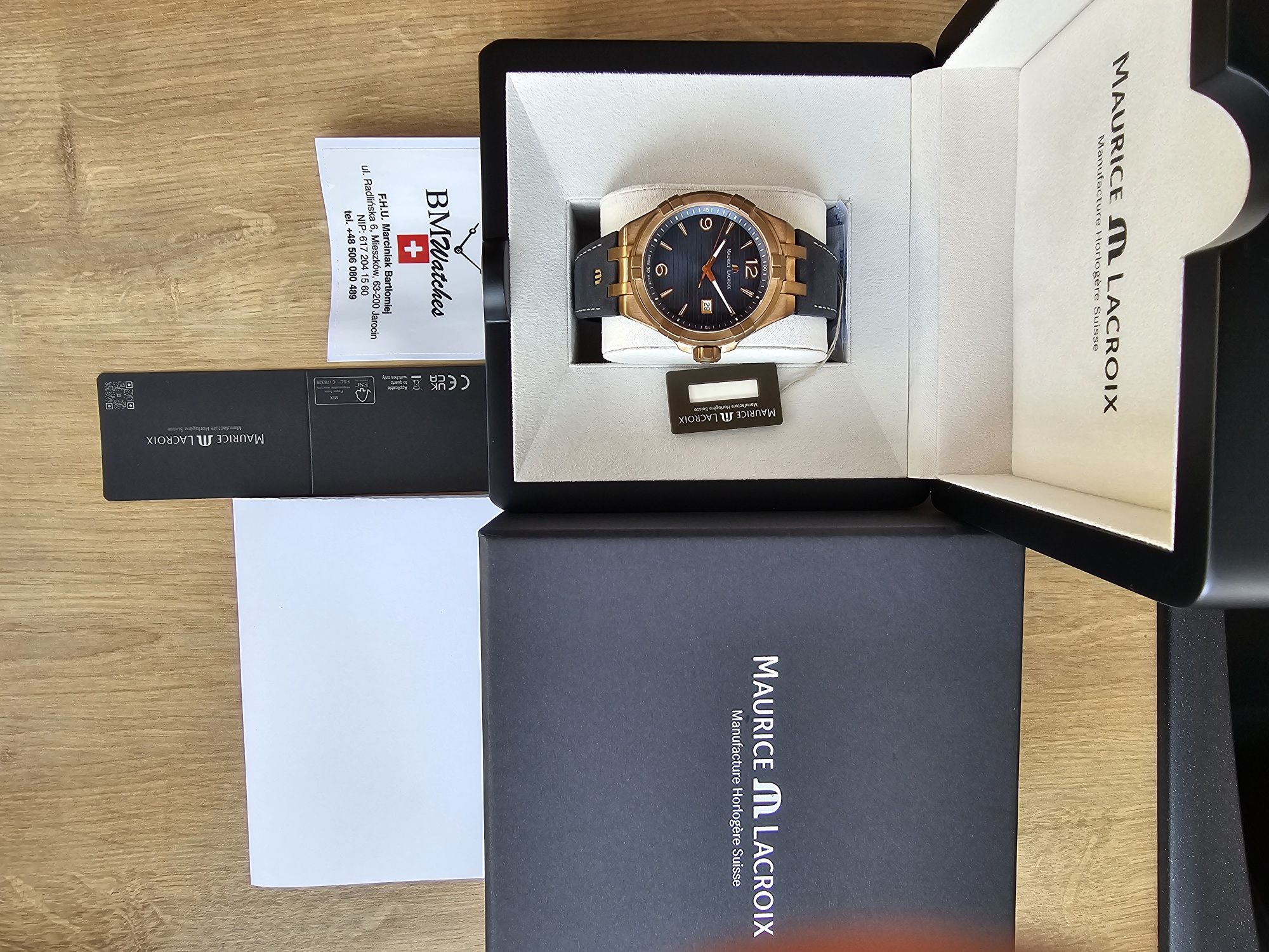 Maurice Lacroix Aikon Bronze AI1028-BRZ01-420-1