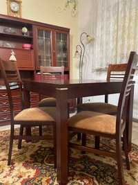 Stół i krzesła (komplet)