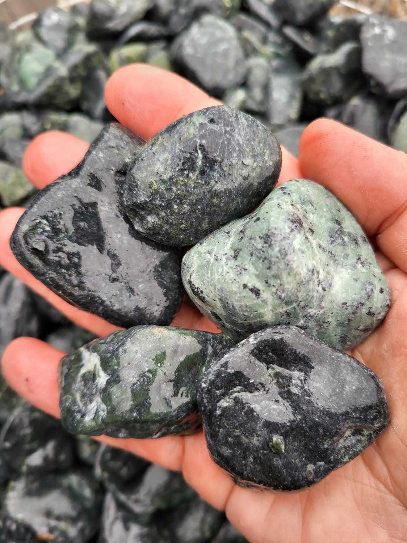 Kamień Otoczak GREEN DREAM  Kamienie ogrodowe dekoracyjne ozdobne