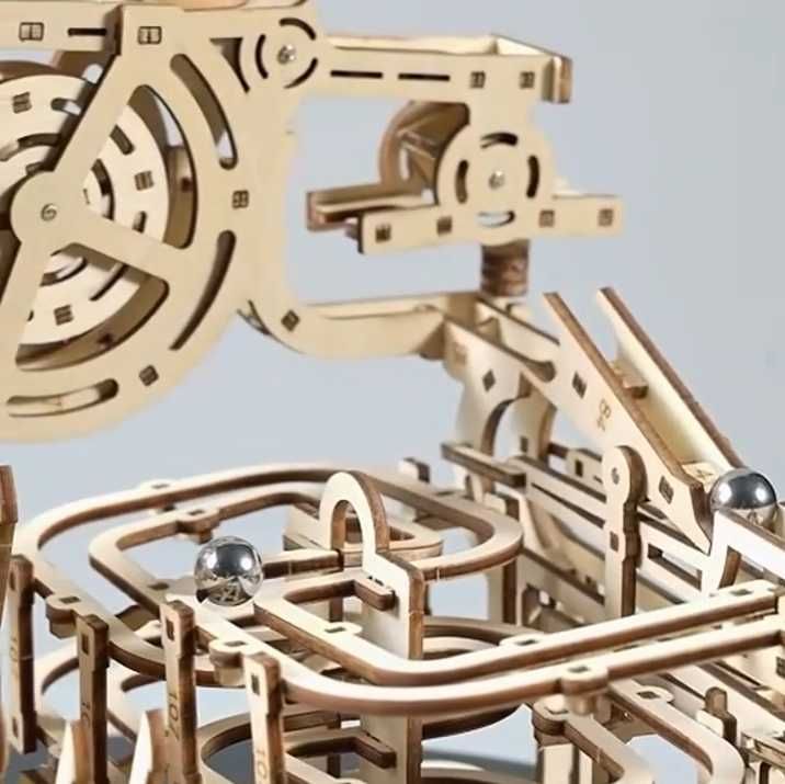 Деревянний 3D пазл з електричним приводом