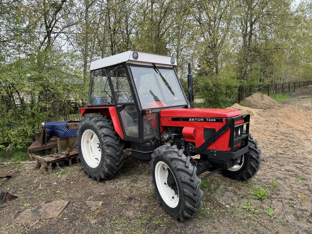 Zetor 7245 4x4 wersja skandynawska nowe opony