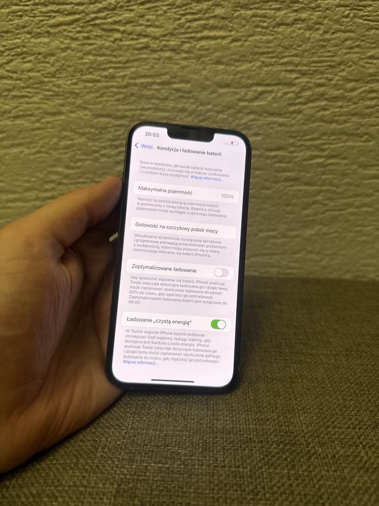Iphone 13 128gb 100% bateria, gwarancja