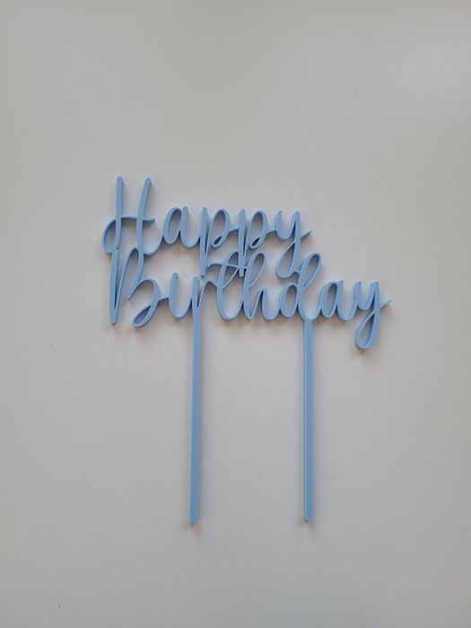 Topper "Happy Birthday "