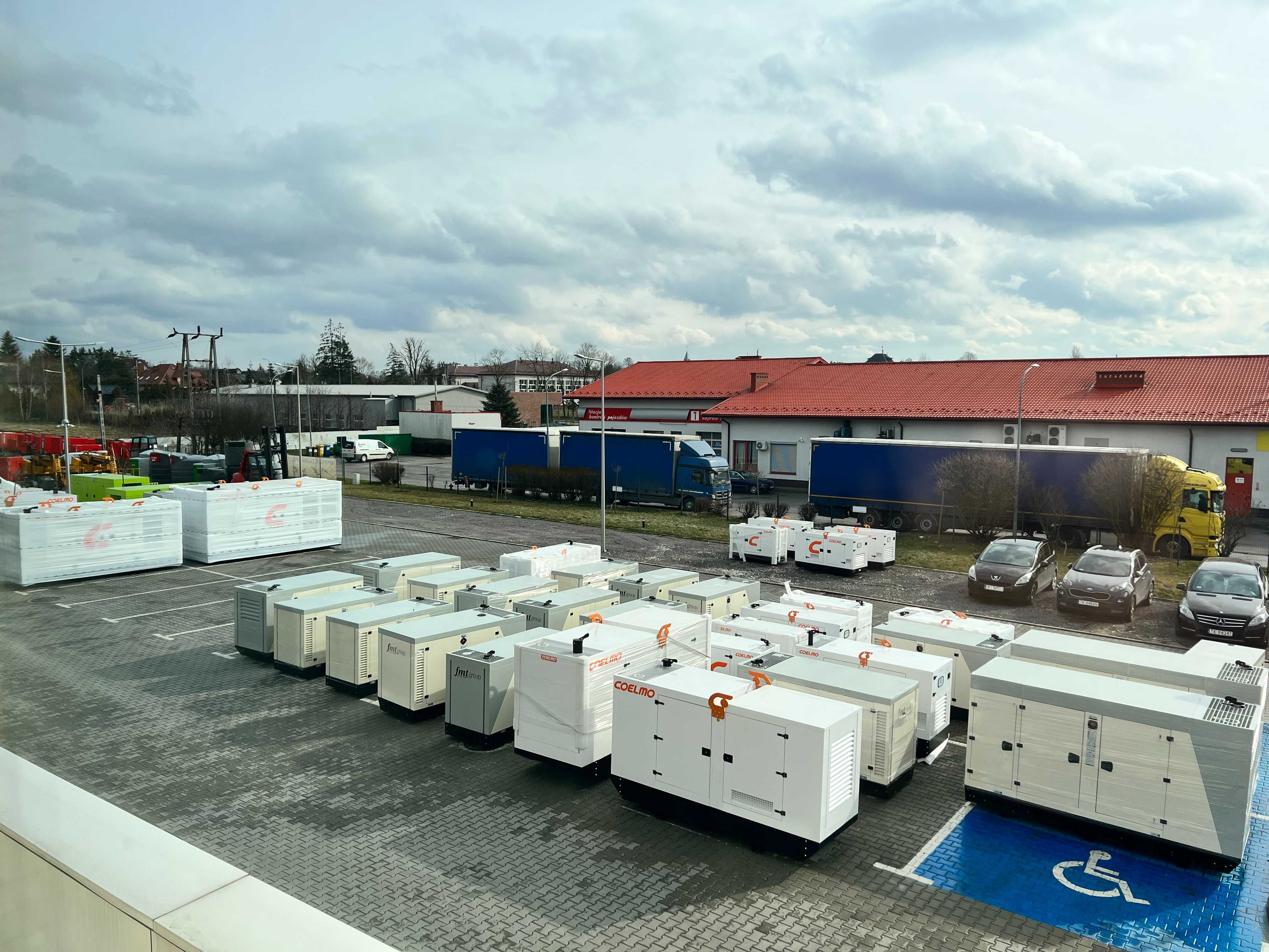 Agregat prądotwórczy 115 kW / 144 kVA, stacjonarny, silnik DEUTZ