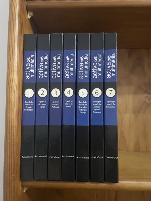 Enciclopedia Activa e Multimedia 16 volumes + Cd’s Multimedia