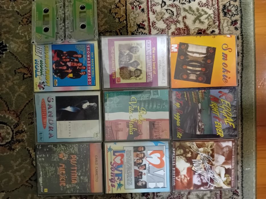 Kasety Magnetofonowe, Zestaw #19, 18 Sztuk, Wyprzedaż Kolekcji OKAZJA!