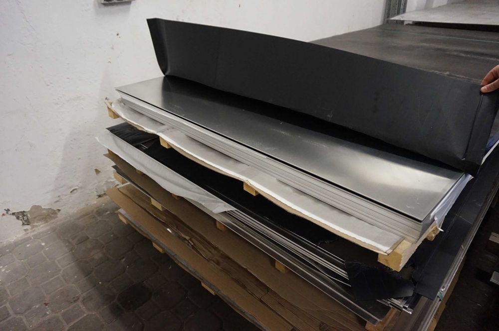 Blacha aluminiowa, aluminium 3x1250x2500mm gat. 5754