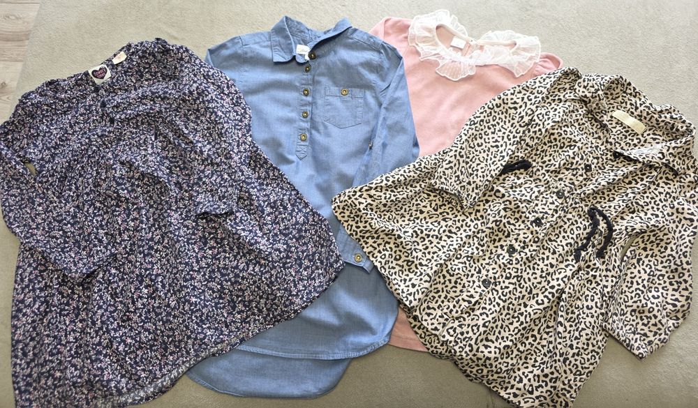 Paka ubrań dla dziewczynki 110cm