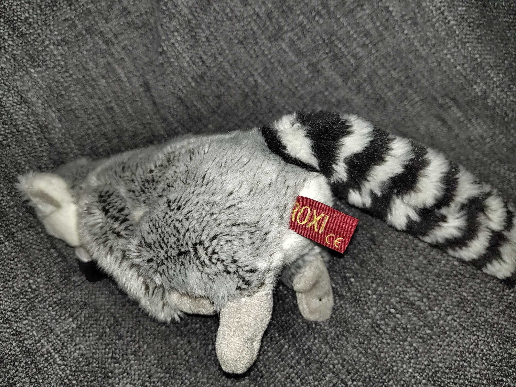 LEMUR ROXI Maskotka pluszak kolekcja lemurów 22 cm Jak nowa!