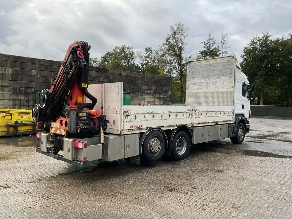 SCANIA R440 GRUA C/RÁDIOCOMANDO CAIXA 6,50 SÓ 600.000km #OPORTUNIDADE#