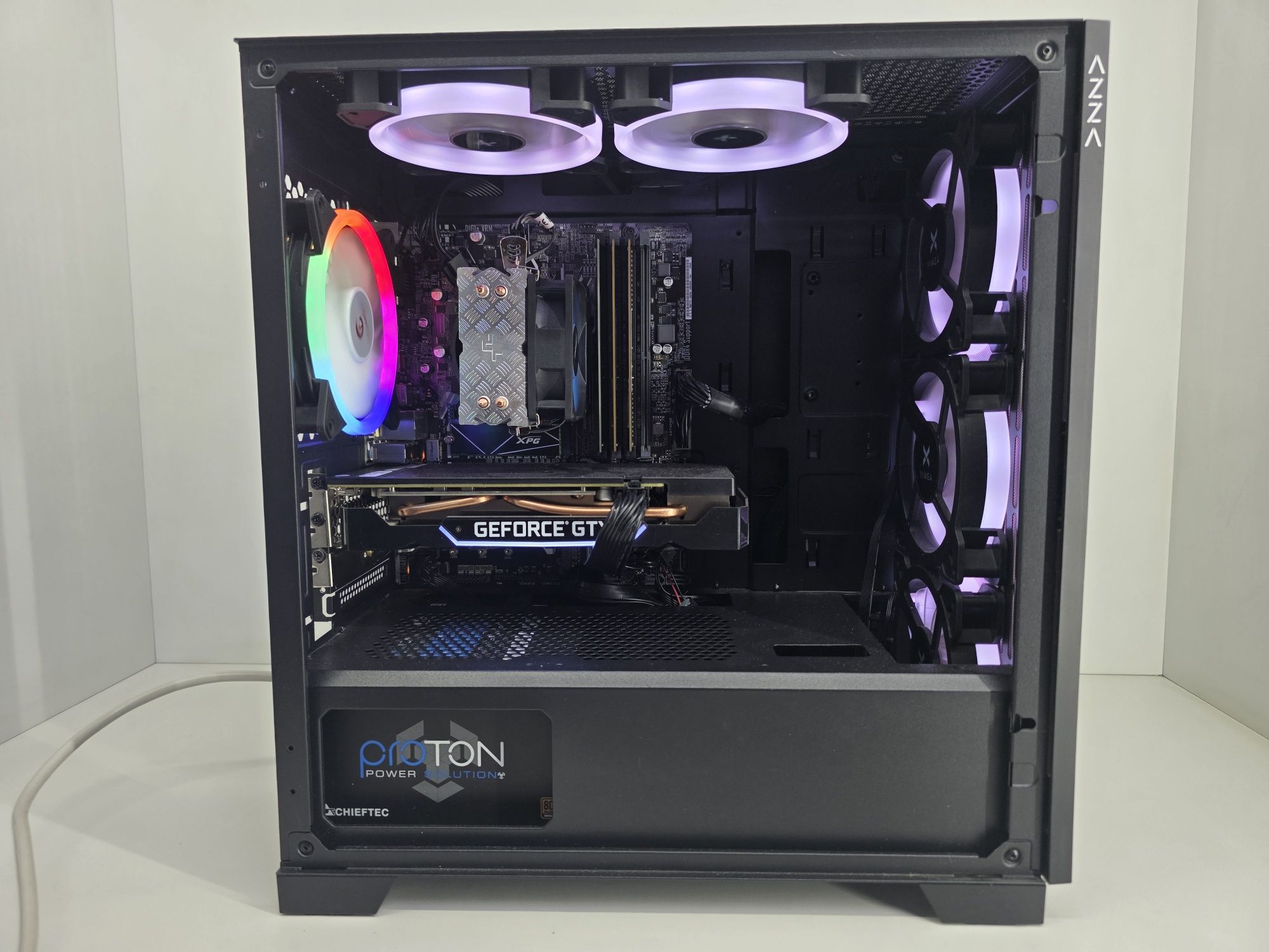 Игровой компьютер i5-7400/24gb DDR4/512SSD/GTX 1660 SUPER - 6Gb