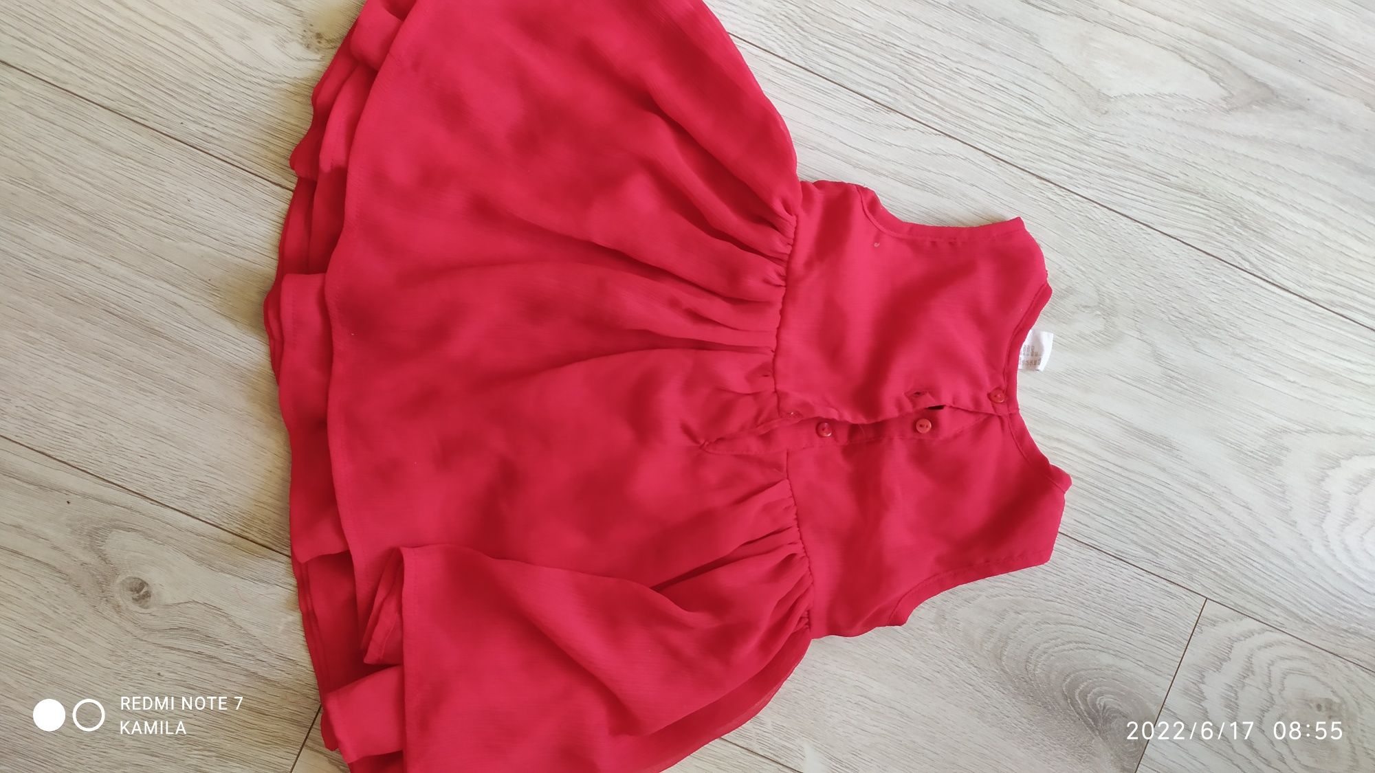 Sukienka czerwona 80