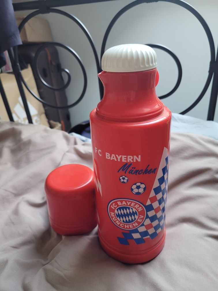 Stary kolekcjonerski termos Emsa FC Bayern Monachium