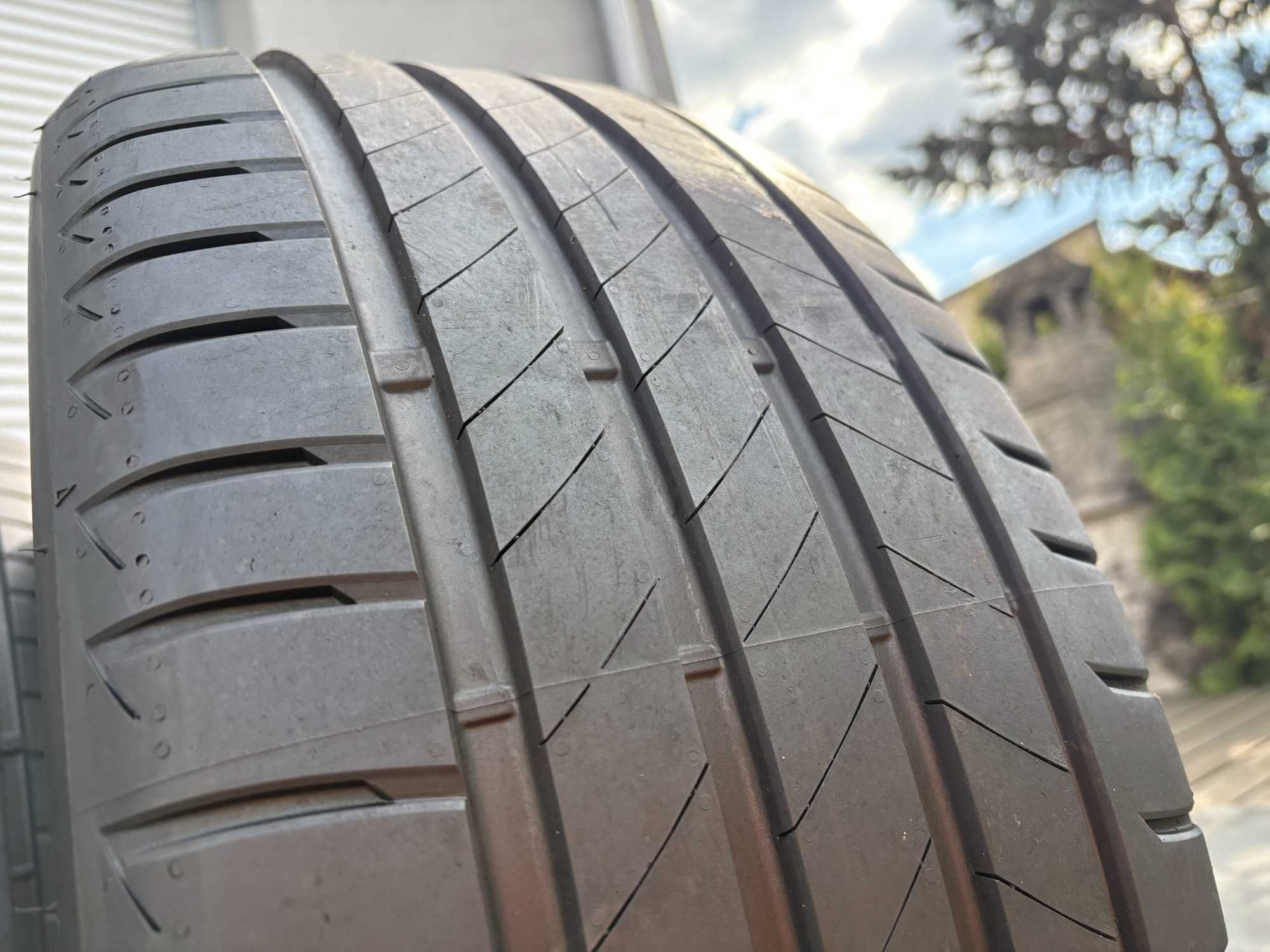 4 sztuki letnie 255/40R20 Bridgestone 7mm 2021r świetny stan L3066 gwa