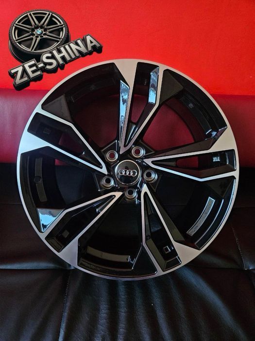 нові Диски R18 5x112 Audi A4 A5 A6 A7 A8 Q5 Gloss Black